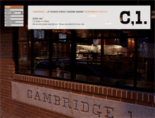 Tablet Screenshot of cambridge1.us